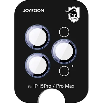 Ochranné sklo Joyroom JR-MFY0253 pro iPhone 15 Pro/15 Pro Max s čočkami - modré