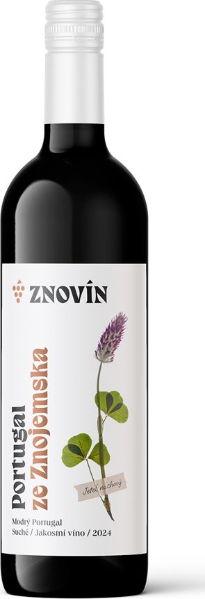 Znovín Modrý Portugal 2024 jakostní víno 0,75 l (4357)