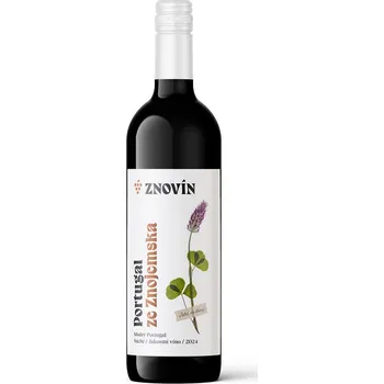 Víno Znovín Modrý Portugal 2024 jakostní víno 0,75 l (4357)