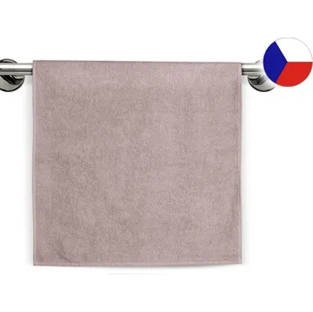 Ručník Bambusový ručník 50x100 BALI LOOP 500g Starorůžová