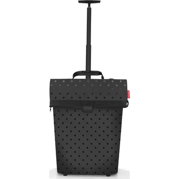 Úložný box Reisenthel, Nákupní vozík Trolley s puntíky M, černý - Formadore