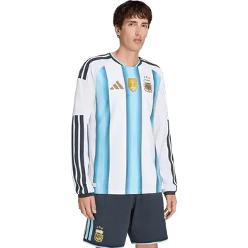 Pánský domácí zápasový dres Adidas Argentina 2026 DR bílo-modrý