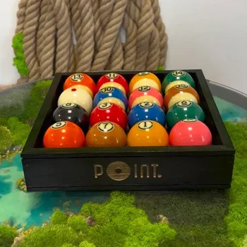 Dárková krabička Dřevěná krabice na kulečníkové koule – na míru