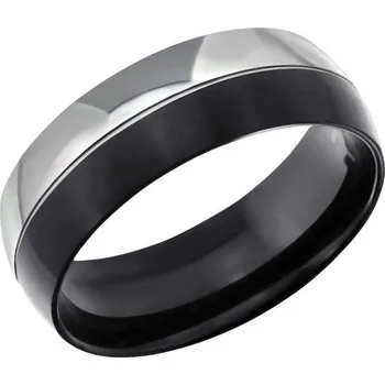 Prsten ANNA PERLY Pánský prsten z Titanu a Ocele Velikost prstenu: 66