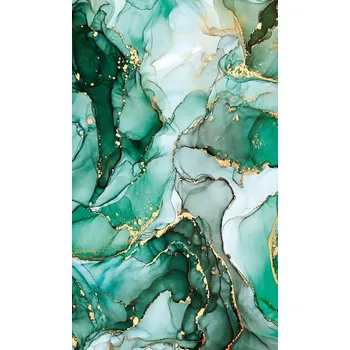 Tapeta Vliesová fototapeta zelený mramor 1,59 x 2,70 m / Vliesový tapetový panel 81681 Mona Marburg