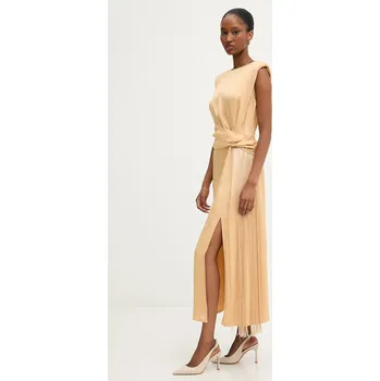 Dámské šaty Šaty Answear.LAB EL3304/1YA1WSEL.tok žlutá 11X, vel. XL