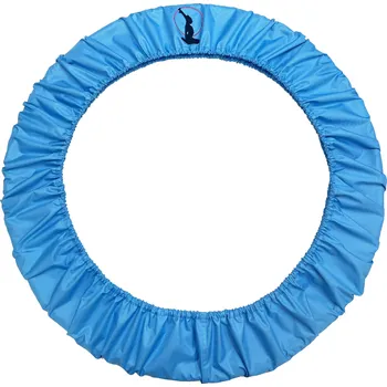 Obal na šaty Obal na obruč VFstyle s gymnastkou tyrkysový Průměr obruče: 60-90 cm