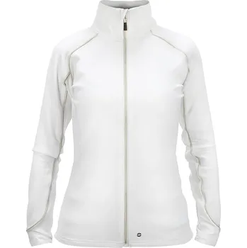Dámský svetr GRANADILLA YANTI FLEECE RAGLAN JACKET WHITE Velikost: L
