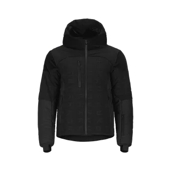 ONEMORE 141 - ECO DOWN SKI JACKET PRINTED MAN ALFABLACK/BLACK/BLACK Velikost: XXL