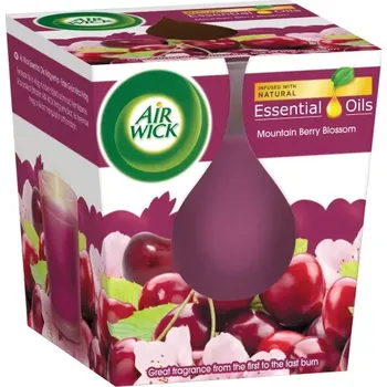 Svíčka SVÍČKA AIRWICK VIŠŃOVÝ ČAJ 105G