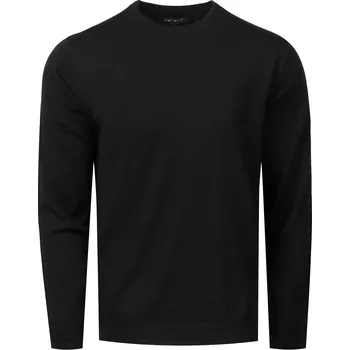 Pánský svetr FERATT Pánský MERINO svetr HENRIK U černý Velikost: XL