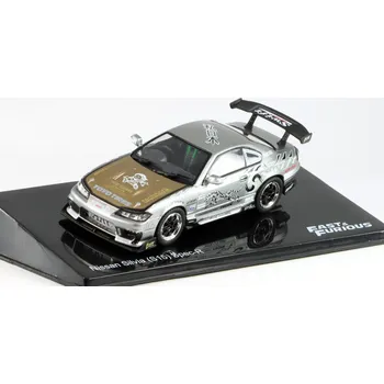 autíčko Nissan Sil Via R-Spec S15 1999 Rychle a Zběsile 1:43 - DeAgostini časopis s modelem Nissan - kovový model