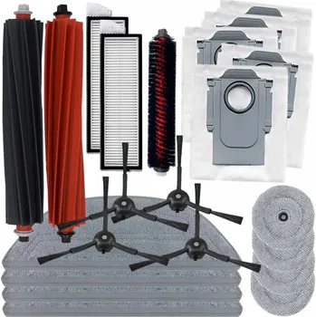 Sada příslušenství pro robotický vysavač Mopy, kartáče, HEPA filtry pro ROBOROCK S8 Max/MaxV Ultra sada a sáčky 22ks