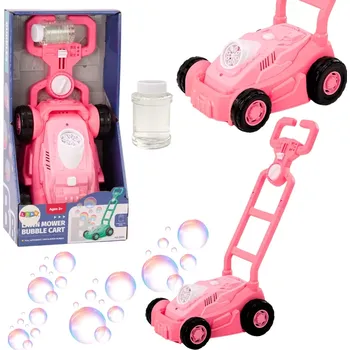 Hračka Růžová bublinová sekačka s rukojetí pro děti