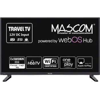 Televizor MASCOM MC22TFW11 – 22” Full HD Smart TV (12 V, WebOS, DVB-S2/T2/C)
