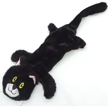 Hračka pro psa Kočka placka černá 50cm