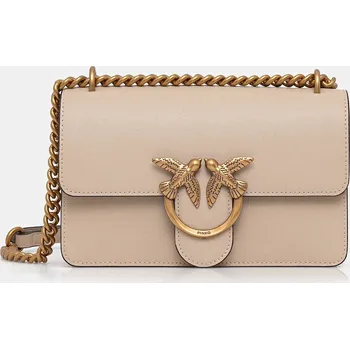 Kabelka Kožená kabelka Pinko 100074.A0F1 béžová 08X, vel. ONE SIZE