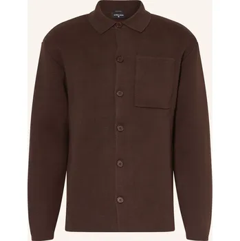 Pánský svetr Strellson Pánský Svetr Aiden, tmavě hnědá, L