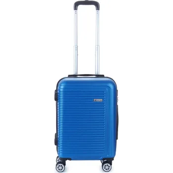 Malý kabinový kufr na kolečkách 55x40x23 ABS 40 l Suitcase SU625 modrá