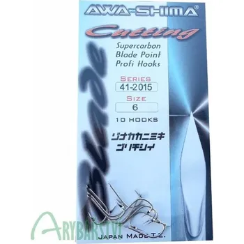 Rybářský háček AWA-SHIMA Háček Cutting Blade 2015 Nickel - 6