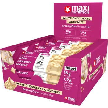 Creamy Core Protein Bar white chocolate coconut 12x45g