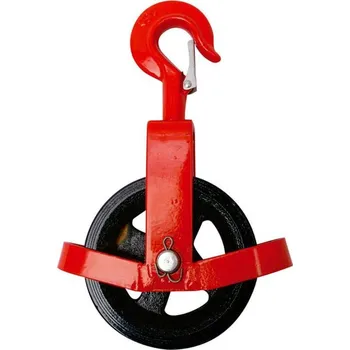 Kladka zednická S, 500/0,5 t, C hák, kryt