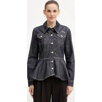 Pánský bomber Džínová bunda Karl Lagerfeld A3W14001 námořnická modř 59J, vel. XS