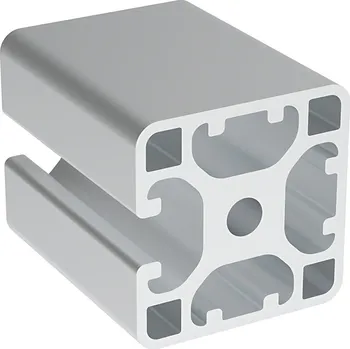 Stavební profil Alusic Hliníkový profil IM 40-8, 40x40, s 1 drážkou, lehký