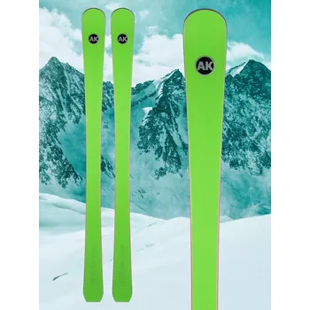 Sjezdové lyže Sjezdové lyže AK Ski GREEN.SPEEDPOP + vázání Salomon MI12 GW