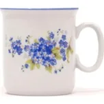 Český porcelán Dubí Hrnek Dubí Gaston 220ml pomněnky