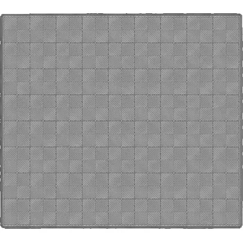 Terasové prkno Escape6 WPC podlaha, SORG, 3,72 × 3,32 m, šedá