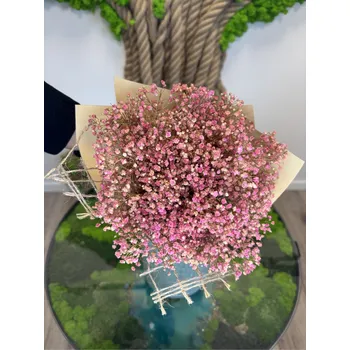 umělá květina Stabilizované kytice Gypsophily hodnota: růžová