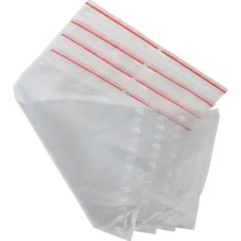 Sáček na potraviny Uzavíratelný ZIP sáček classic 40x60mm 100Ks