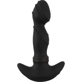 Vibrátor ANOS Vibrating Prostate Plug with Moving Rings, vibrační rimming kolík