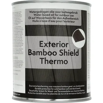 Olej na dřevo Exterior Bamboo Shield Thermo - olej na terasová prkna