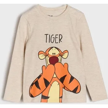 Chlapecké oblečení Sinsay - Tričko s potiskem Winnie the Pooh - béžová - 721EM-01M - 721EM-01M-104