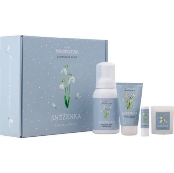 Kosmetická sada MANUFAKTURA Sněženka limitovaná edice dárková sada