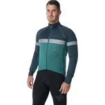 Pánská softshellová bunda na kolo Kilpi NERETO velikost L tmavě zelená