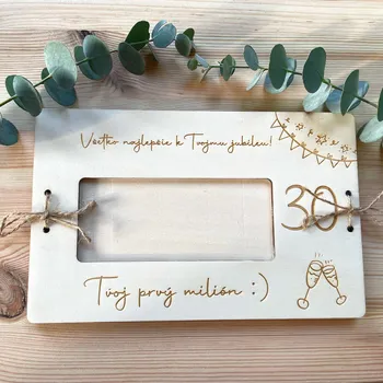 Narozeninová obálka – první milion