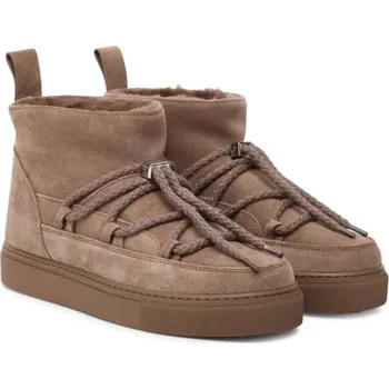 Dámské válenky INUIKII dámské válenky kožené šedé | CLASSIC LOW TAUPE Velikost: 41