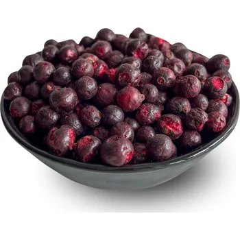 Sušené ovoce ČERNÝ RYBÍZ LYOFILIZOVANÝ (SUŠENÝ MRAZEM) Hmotnost balení: 250 g