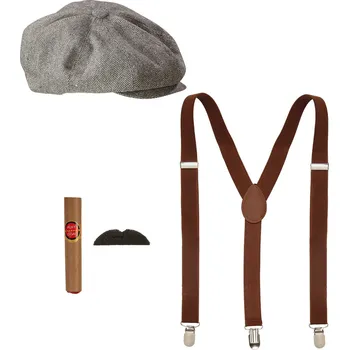 Hnědý retro set 20. léta