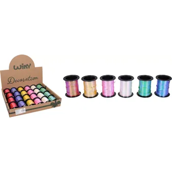 Stuha Ozdobná pastelová stuha 5 mm × 10 m