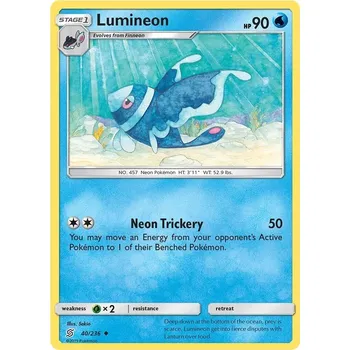 Sběratelská karetní hra Lumineon 040/236 - Unified Minds Typ karty: Reverse Holo