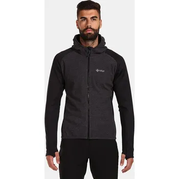 Pánské oblečení Pánská fleecová mikina Kilpi VERSAM velikost S černá