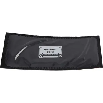 Sada na opravu pneumatiky Radiální opravná vložka s nylonovou výztuží 86×184 mm (s podkladovou gumou), 1ks, Invento INVP-22X