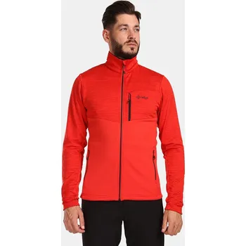 Pánská móda Pánská funkční mikina Kilpi ERIN-M velikost L červená