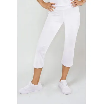 Zdravotnický oděv 2P SERVIS Kalhoty dámské 3/4 Brazil Bílá 4XL