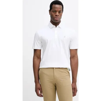 Bavlněné polo tričko BOSS C-Parris 01 50555829 bílá 00X, vel. L