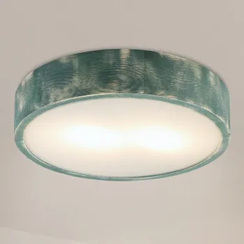 Brilagi - Stropní svítidlo PINO 2xE27/15W/230V borovice/zelená pr. 37,5 cm